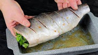 Не жарьте и не солите. Обалденная горбушка. Рыба тает во рту. Простой рецепт горбуши!