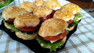 МИНИ БУРГЕР ДОМАШНИЙ. КАК ПРИГОТОВИТЬ БЫСТРО И ВКУСНО БУРГЕР В ДОМАШНИХ УСЛОВИЯХ!!!