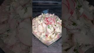 Хотите похудеть- готовьте этот салат! Салат из редиса и яиц Его вкус великолепен!