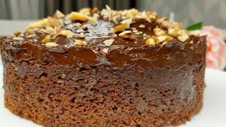 Знаменитый шоколадный торт всего из 1 яйца! Очень легко и быстро!