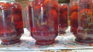 Самый вкусный СЛИВОВЫЙ КОМПОТ (Рецепт с мятой) Без заморочек