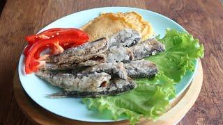 Хрустящая салака  как семечки - простые рецепты! Жареная рыба разлетается на Ура! Вкусняшка