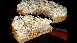 Пирог «Баноффи» с арахисом и сгущенкой
