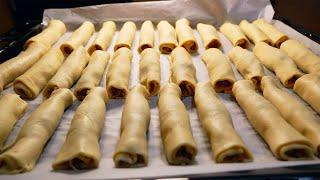 Такое ПЕЧЕНЬЕ в магазине НЕ купишь! Невероятно Вкусное ПЕЧЕНЬЕ с ореховой начинкой тающее во рту!