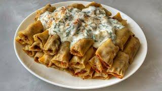 ЭТО БЛЮДО СВОДИТ С УМА. ЛЕГКОЕ БЛЮДО ИЗ ТЕСТА. КАЗАКША РЕЦЕПТ.