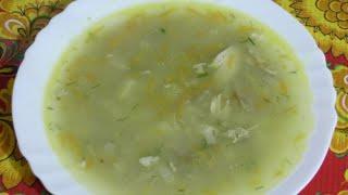 Суп с пшеничной крупой. Рецепт простой и вкусный.