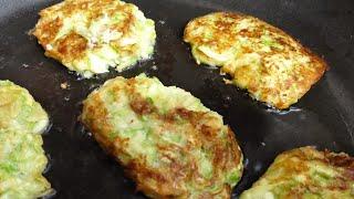 Оладушки из Кабачков - самый простой Рецепт .Zucchini fritters