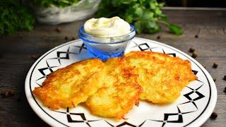 Настоящие Ирландские картофельные Драники на сковороде пошаговый рецепт
