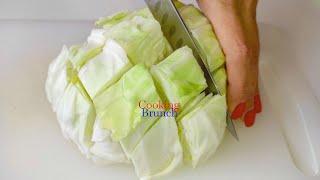 РЕСТОРАННОЕ блюдо из обычной КАПУСТЫ И ГРУДИНКИ | Простой рецепт блюда из капусты