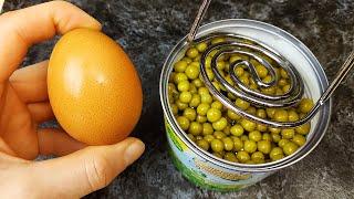 Просто взяла БАНКУ ГОРОШКА, 1 ЯЙЦО и то, что я приготовила ЗАПОМНИТЕ НАВСЕГДА!