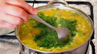 ТАКОГО СУПА НЕ ВИДАЛ Я СРОДУ - СКАЗАЛ МОЙ МУЖ И ПОПРОСИЛ ДОБАВКУ! ГОРОХОВЫЙ СУП С ШАМПИНЬОНАМИ!