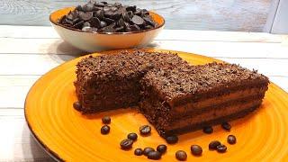 ШОКОЛАДНО-КОФЕЙНОЕ ПИРОЖНОЕ "ТРЮФЕЛЬ" без муки! Truffle cake without flour!