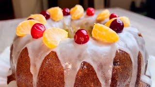 ????Волшебный Рождественский Кекс! То Что Нужно на РОЖДЕСТВО!