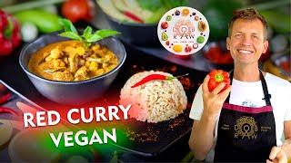 КРАСНЫЙ КАРРИ! САМОЕ ГОРЯЧЕЕ БЛЮДО В АЗИИ! В МЕРУ ОСТРЫЙ ВЕГАН РЕЦЕПТ RED CURRY