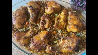 А ТАКОЙ ОБЕД ВЫ ГОТОВИЛИ?/ АРОМАТНЫЕ ОВОЩИ С ГРЕЧКОЙ и НЕЖНОЙ КУРИЦЕЙ В ДУХОВКЕ/Очень простой рецепт