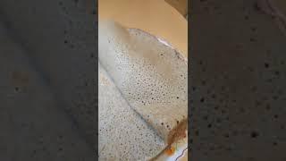 Блины из зелёной гречки.