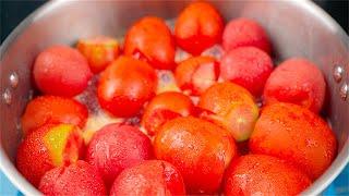 ПОМИДОРЫ всегда так делаю и зимой не ПОКУПАЮ! 5 РЕЦЕПТОВ Заготовки Закуски УЖИН