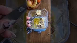 This sauce is so good! You can add additional ingredients as well like peppers! #shorts #cashewsauce