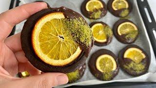 ????ŞİMDİYE KADAR GÖRDÜĞÜM EN ŞIK EN LEZZETLİ KURABİYE ✅ Kakaolu Portakallı Kurabiye Tarifi