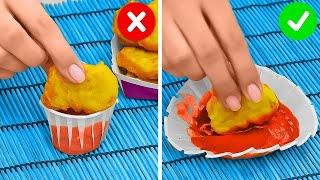 КРУТЫЕ БЫСТРЫЕ ЛАЙФХАКИ С ЕДОЙ || Умные способы есть любимые блюда