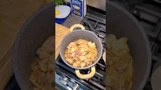 Макароны с курицей по домашнему