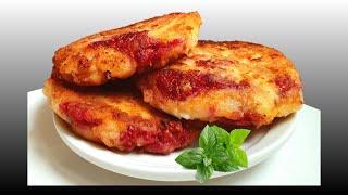 Сырники из творога с малиной на сковороде. Соус - Желе из малины без варки.