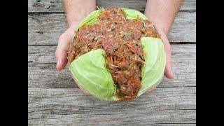 Самый ленивый голубец! Или фаршированная капуста по-камбоджийски