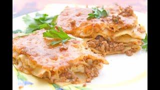 Лазанья Соус бешамель Соус болоньезе Lasagna Bechamel sauce Bolognese sauce