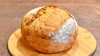 Хляб изпечен в плик и без - сравнявам резултата / Хлеб в мешке и без - смотрите результат