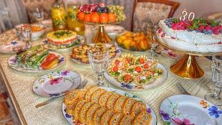 ПРАЗДНИЧНЫЙ СТОЛ НА МОЙ ДЕНЬ РОЖДЕНИЯ ???? ЮБИЛЕЙ ????НОВЫЕ РЕЦЕПТЫ
