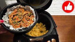 Я никогда не перестану готовить это блюдо, вкусно! Вы готовили так рыбу с картошкой в мультиварке?