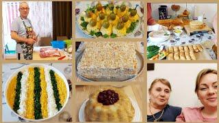 Подготовка ко дню рождения  мужа | Маринуем шашлык, готовим торт и десерты, салаты