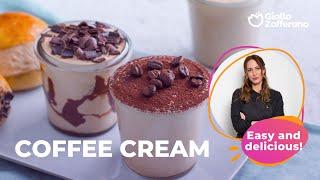 COFFEE CREAM ☕????❄️- EASY and DELICIOUS,  ALWAYS the PERFECT dessert !