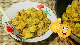 ДУМАЕТЕ, ЧТО ПРИГОТОВИТЬ НА УЖИН ❓ Предлагаю вам рецепт вкуснейшей картошки с грибами на сковороде ?