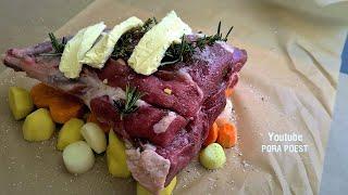 НЕВЕРОЯТНО ВКУСНО! НОГА БАРАНА С ОВОЩАМИ В ДУХОВКЕ. ЭТОТ РЕЦЕПТ ПРОСЯТ ВСЕ!