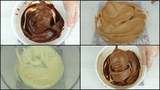 Ганаш на СЛИВКАХ ✿ Все ПРОПОРЦИИ ✿ Для НАЧИНКИ ✿ Для ВЫРАВНИВАНИЯ ✿ для МАКАРОНС ✿ для КАПКЕЙКОВ