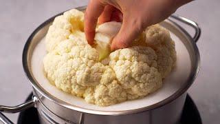 Так цветную капусту в духовке вы ещё не готовили! Рецепт ЦВЕТНОЙ КАПУСТЫ В СОУСЕ из ТОФУ за 30 минут