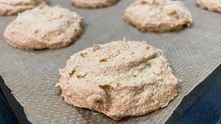 Миндальная Меренга/Печенье к Чаю из Трёх Ингредиентов/Вкусняшка к Кофе