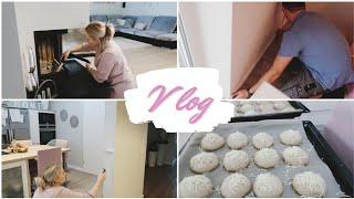 VLOG????????: доделываем ремонт| подгарели булочки????????????‍♀️ | Крашу косяки и привожу в порядок
