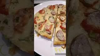 Рецепт Находка-Пицца На Сковороде За 10 Минут/#Shorts