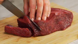 3 популярных БЛЮДА ИЗ ГОВЯДИНЫ, приготовленных в одной сковороде. Рецепты от Всегда Вкусно!