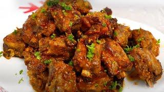 ОЧЕНЬ СОЧНЫЕ РЕБРЫШКИ СО СМЕТАННЫМ СОУСОМ НА СКОВОРОДЕ