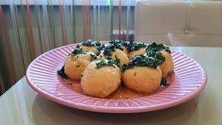 Беру картофель и готовлю вкусное блюдо для всей семьи. Кнедлики - простой рецепт сытного ужина.