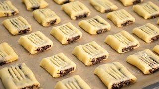 Часто ПЕКУ и НЕ НАДОЕДАЕТ Простое Песочное Печенье с начинкой НА СКОРУЮ РУКУ