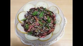 САЛАТ СО СВЕКЛОЙ В АЗИАТСКОМ СТИЛЕ      Готовим дома | Венок рецептов