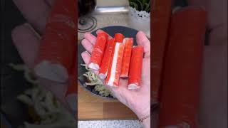 Салат из  крабовых палочек, плавленых сырков, яиц и морковки на скорую руку, очень вкусный РЕЦЕПТ???