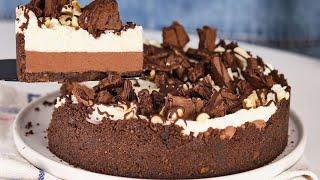 Neujahrsdessert in 5 Minuten! Du wirst begeistert sein! Kein Ofen. Käsekuchen ohne backen.