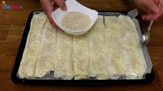 Слойки не покупайте! Готовлю их за 20 минут! Тесто Фило Слойки с Творогом, весь дом печет на Завтрак