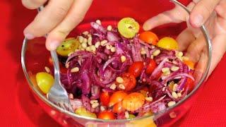 Я НИКОГДА не думала, что из ПОМИДОРОВ можно приготовить такой вкусный салат!