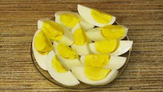 Салат "ЯЙЦА НА СОЛОМКЕ" вкусное и хрустящее блюдо! Варю только ЯЙЦА! Простой и быстрый РЕЦЕПТ!